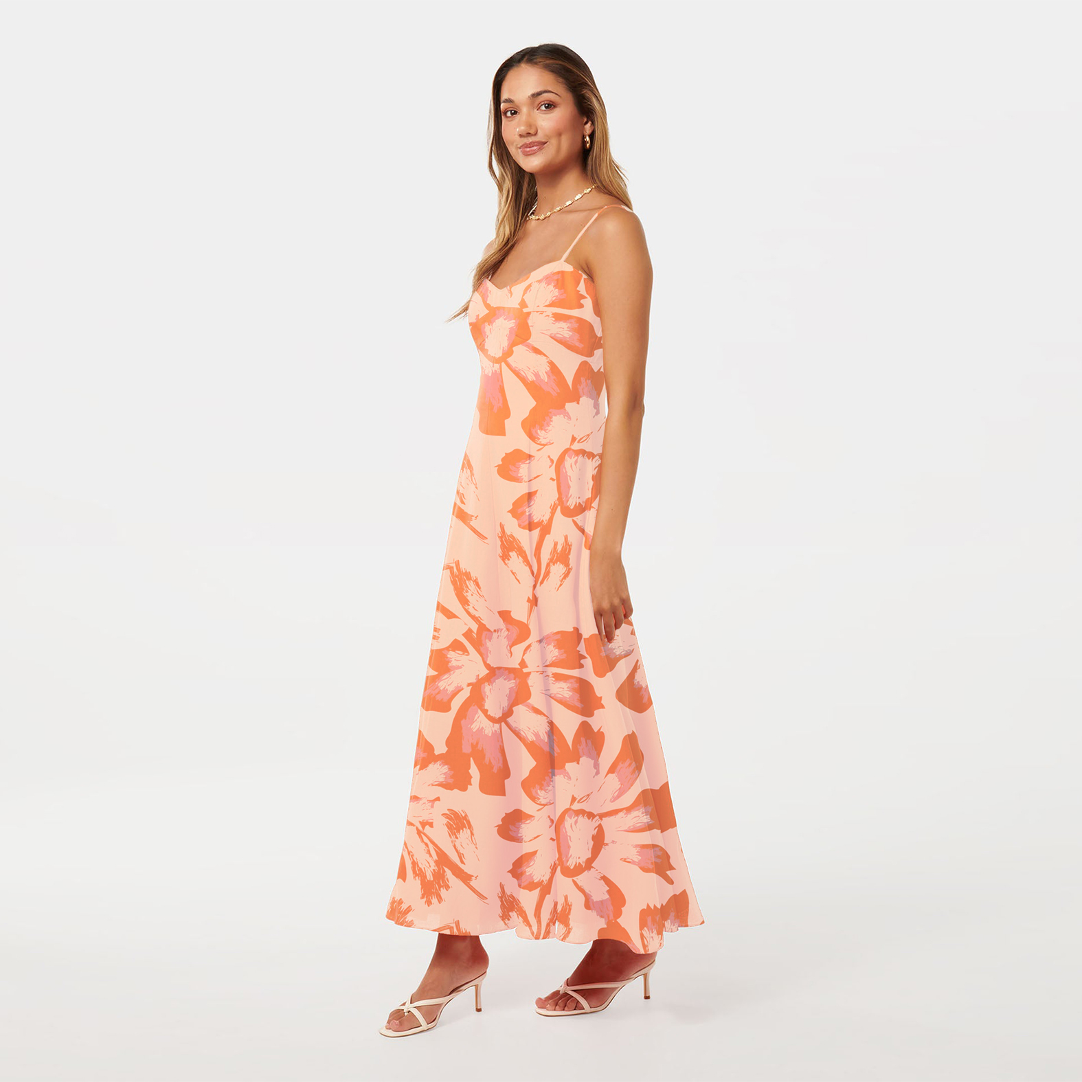 dress with floral print
