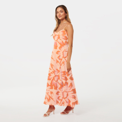 dress with floral print