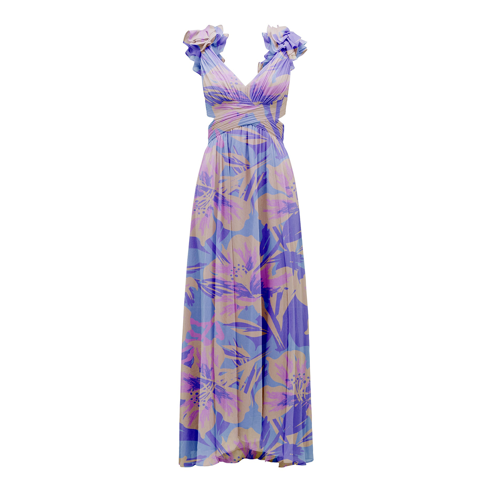 dress with floral print