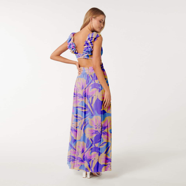 dress with floral print