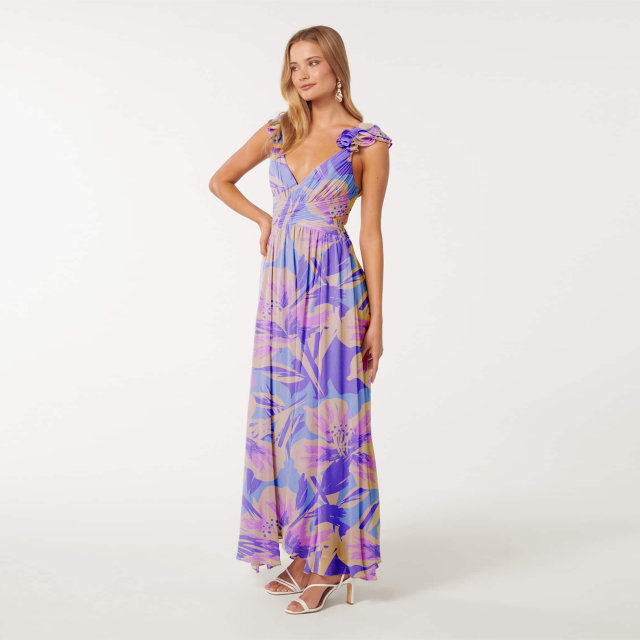 dress with floral print