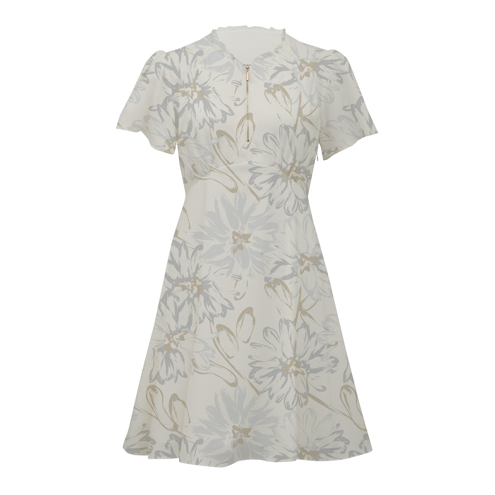 dress with floral print