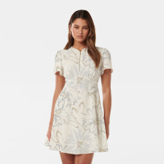 dress with floral print