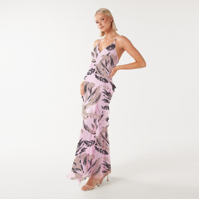 dress with floral print