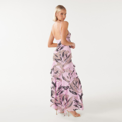 dress with floral print