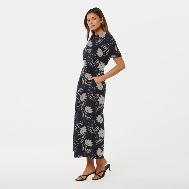 dress with floral print