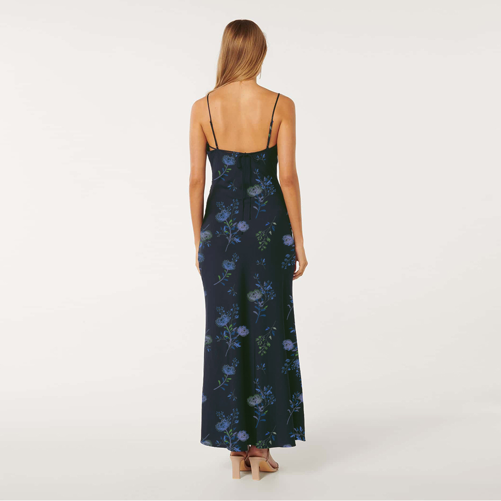 dress with floral print