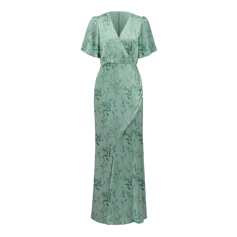 dress with floral print