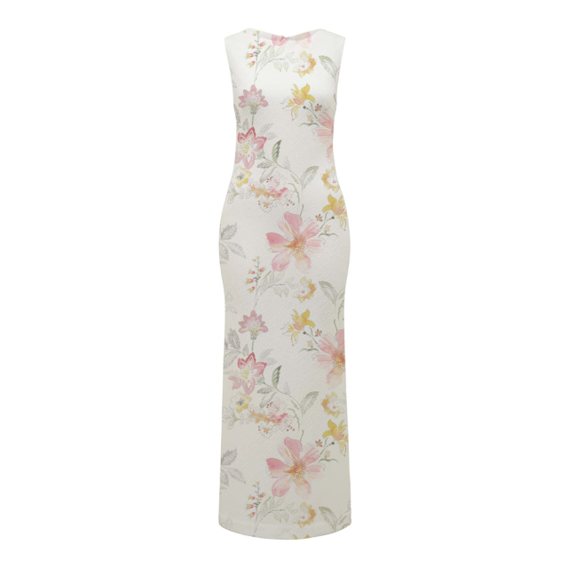 dress with floral print