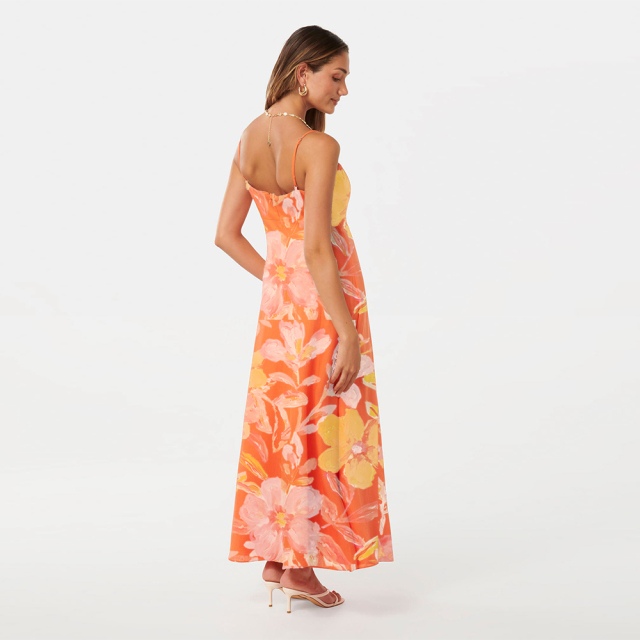 dress with floral print