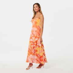 dress with floral print