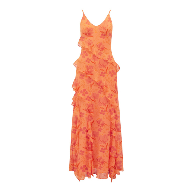 dress with floral print