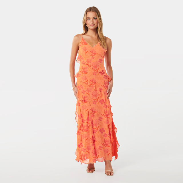 dress with floral print