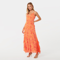 dress with floral print