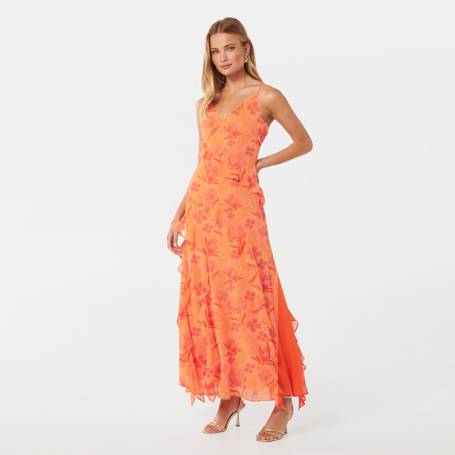 dress with floral print