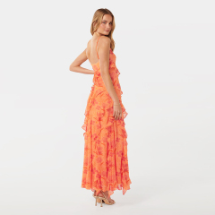 dress with floral print