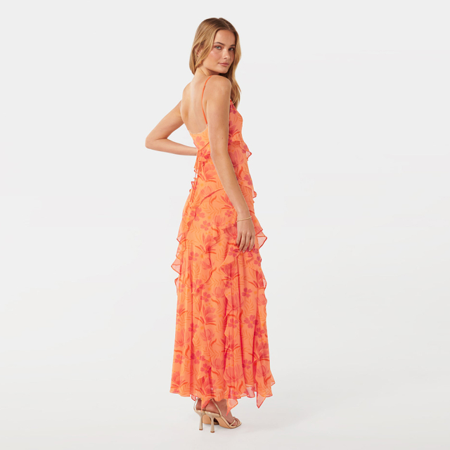 dress with floral print