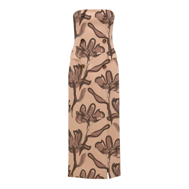 dress with floral print