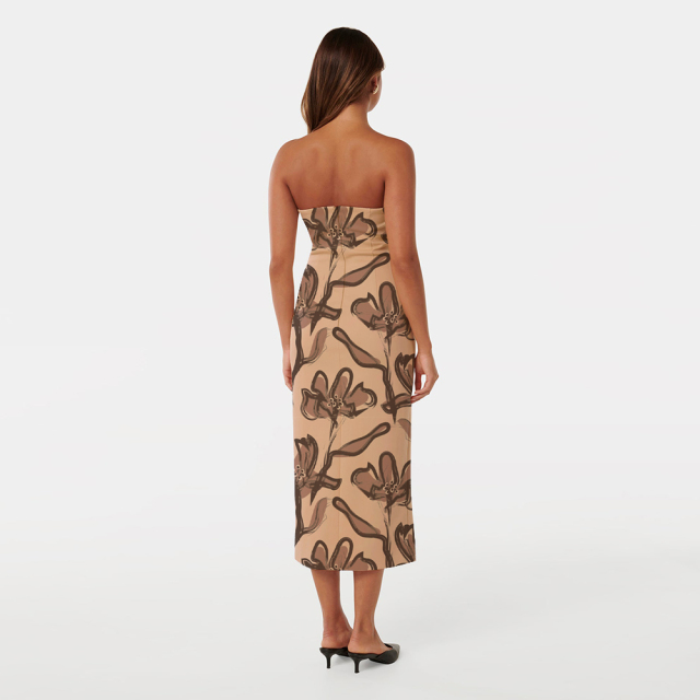 dress with floral print
