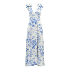 dress with floral print