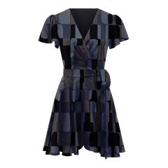 dress with floral print