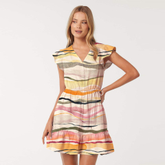 dress with floral print