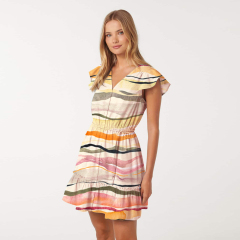 dress with floral print