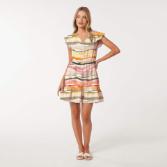 dress with floral print