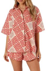 2 Piece Outfits Matching Sets for Women Short