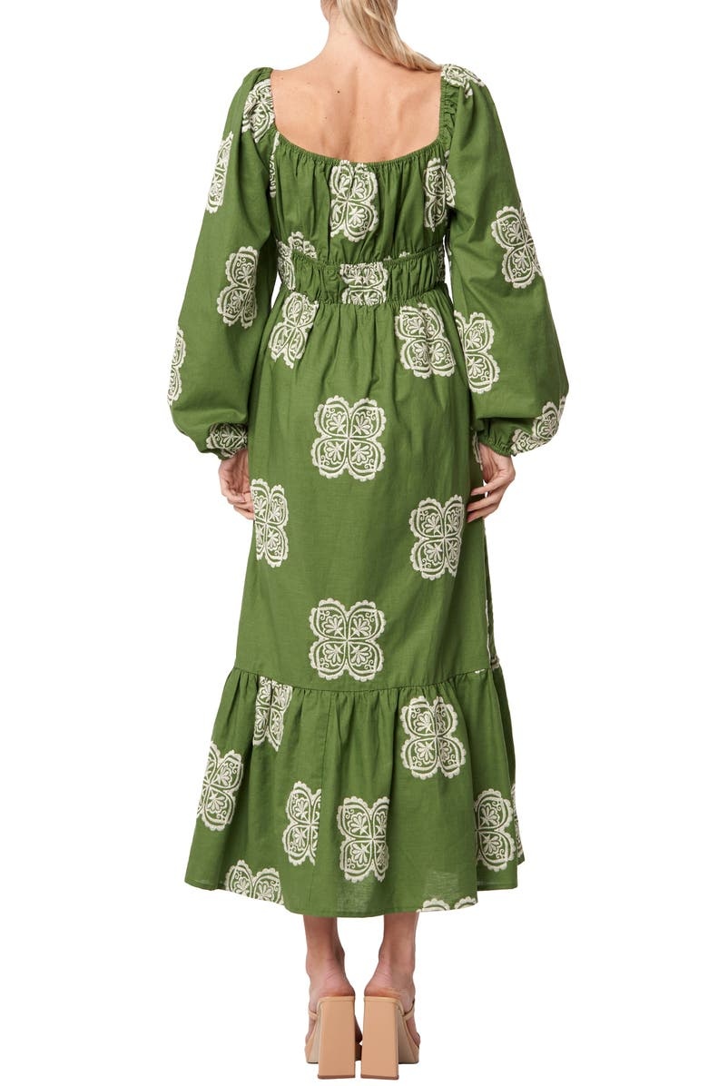 dress with floral print