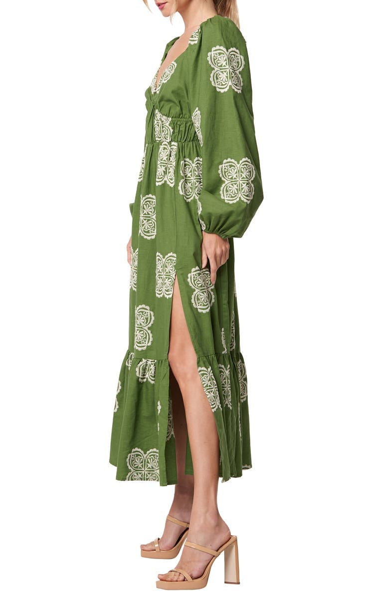dress with floral print