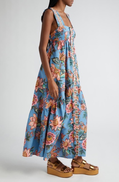 dress with floral print