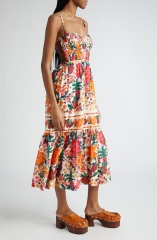 dress with floral print