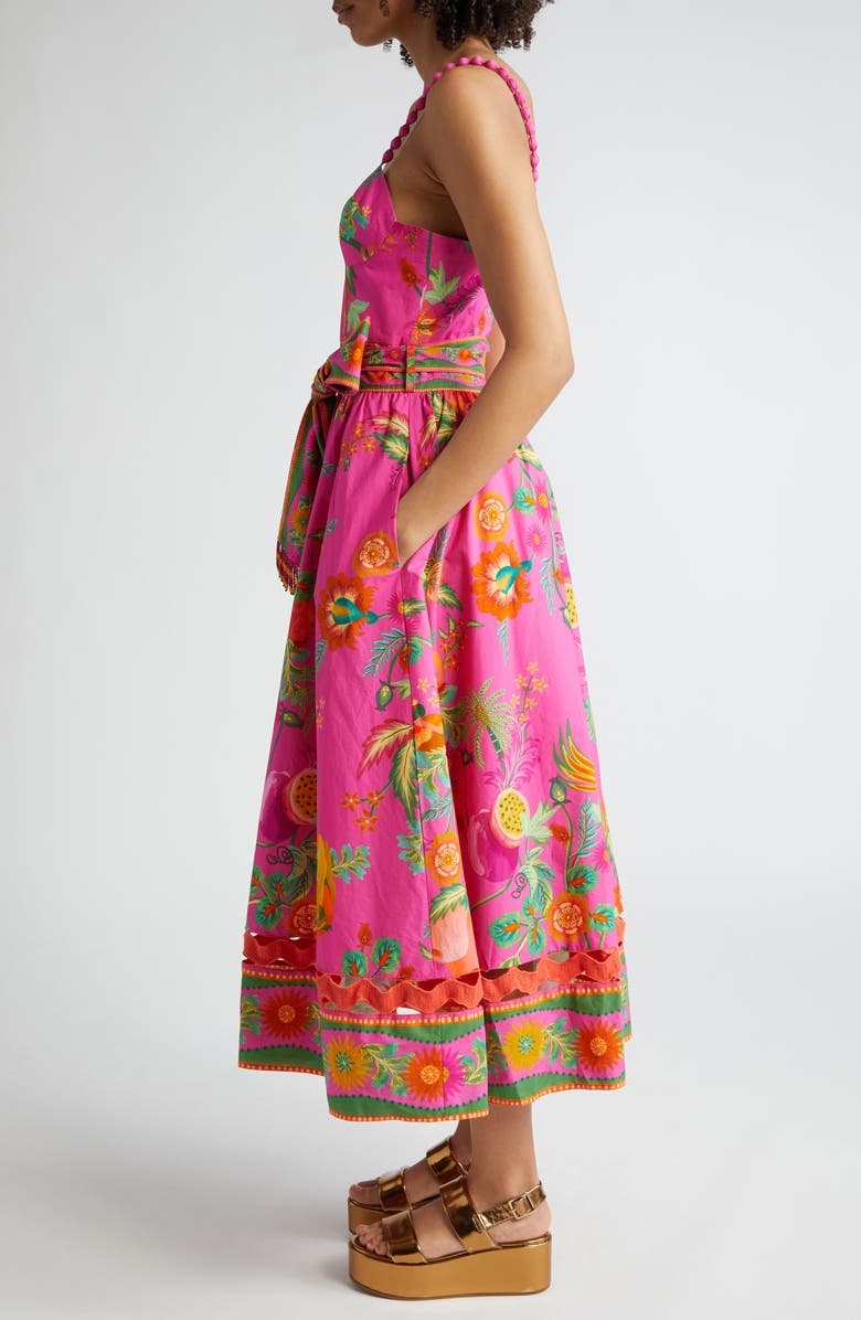 dress with floral print
