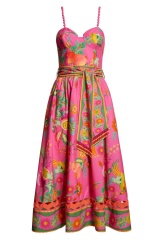 dress with floral print