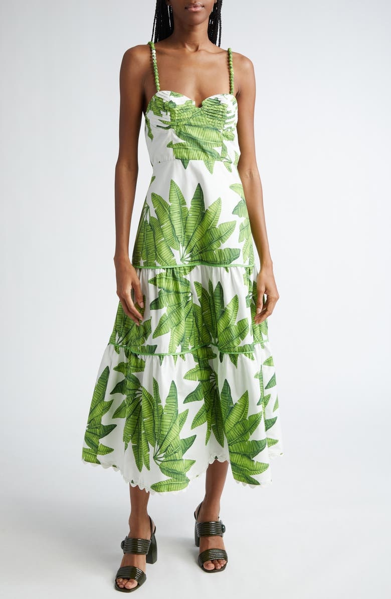 dress with floral print