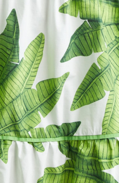 dress with floral print