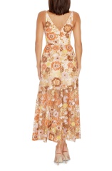 dress with floral print