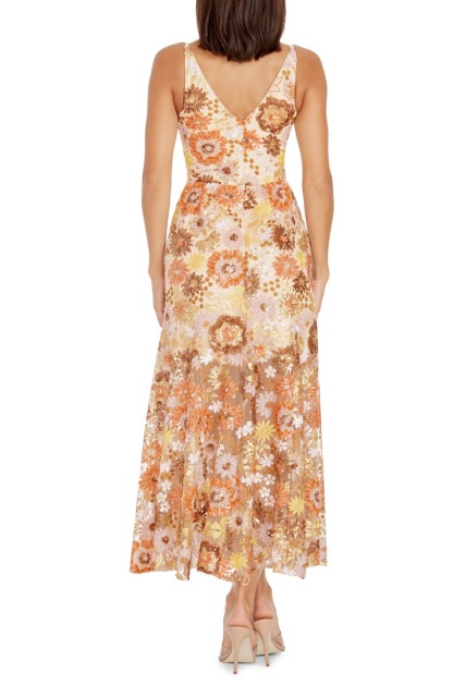 dress with floral print