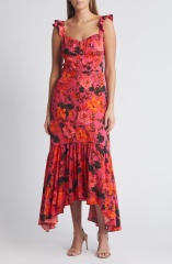 dress with floral print
