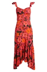 dress with floral print