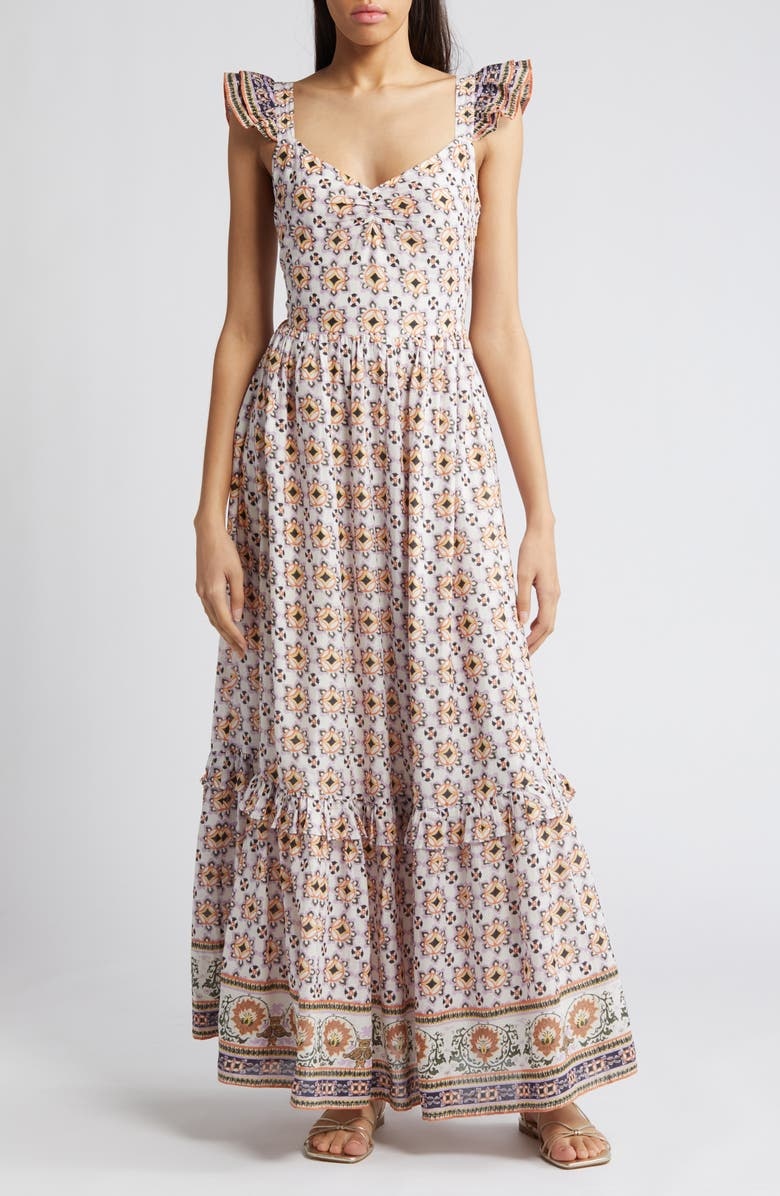 dress with floral print