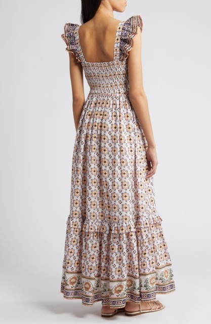 dress with floral print