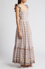 dress with floral print