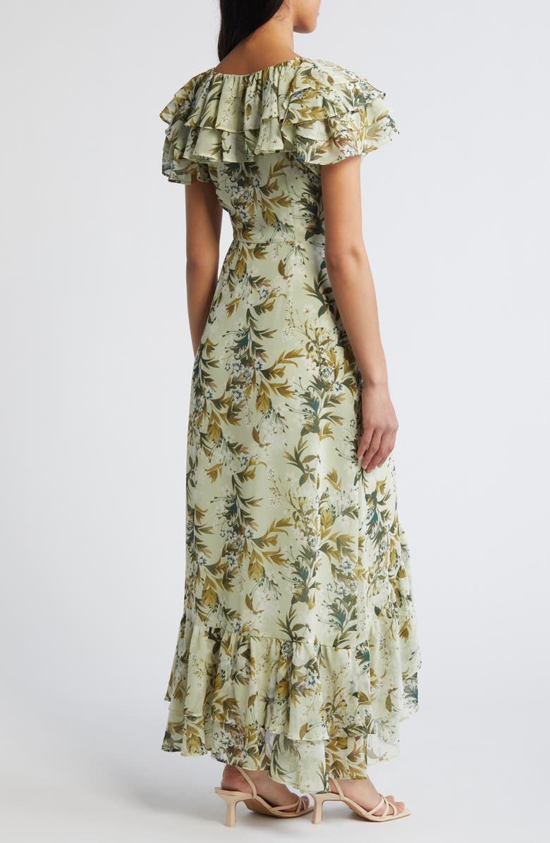 dress with floral print
