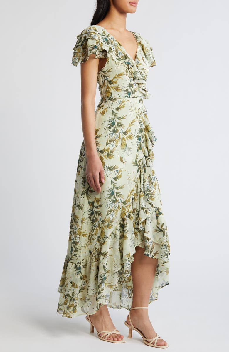 dress with floral print