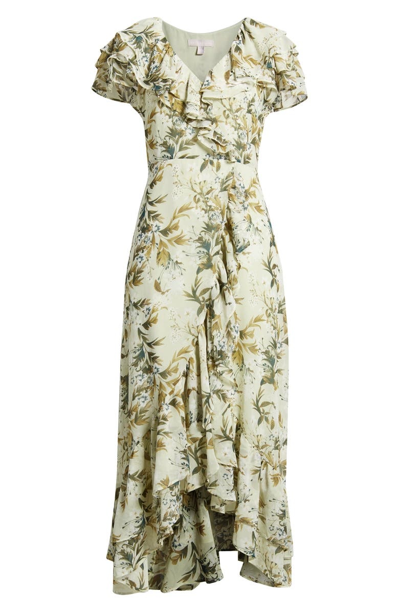 dress with floral print
