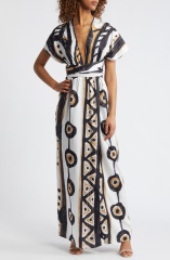 dress with floral print
