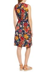 dress with floral print