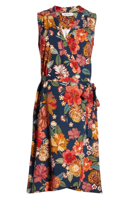 dress with floral print